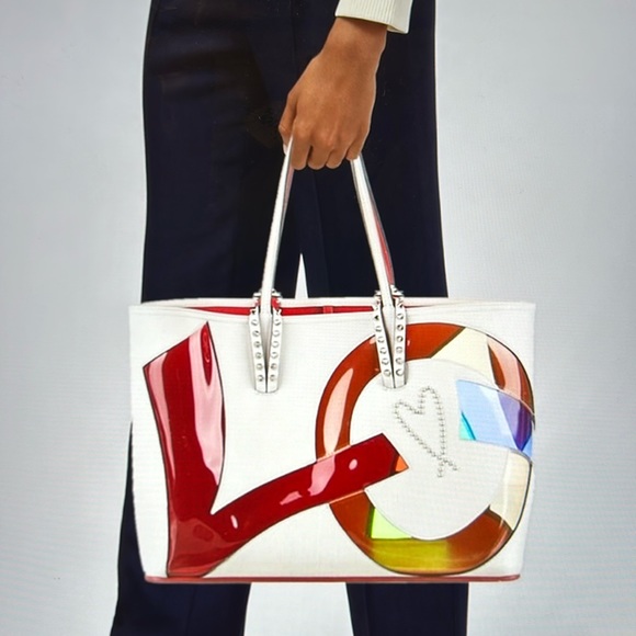 Christian Louboutin Handbags - Christian Louboutin Tote w/wristlet LOVE. RARE
